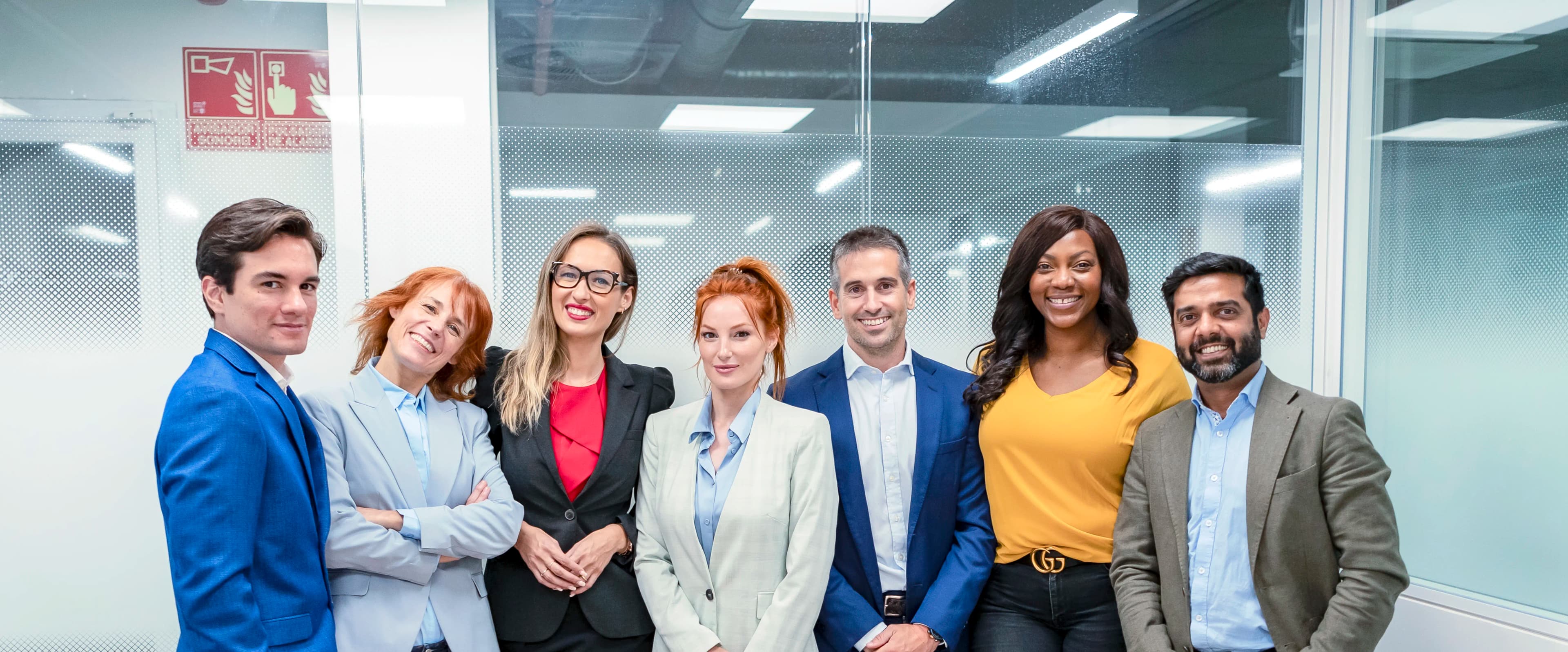 Maxline Globals Leadership Team in their corporate headquarters